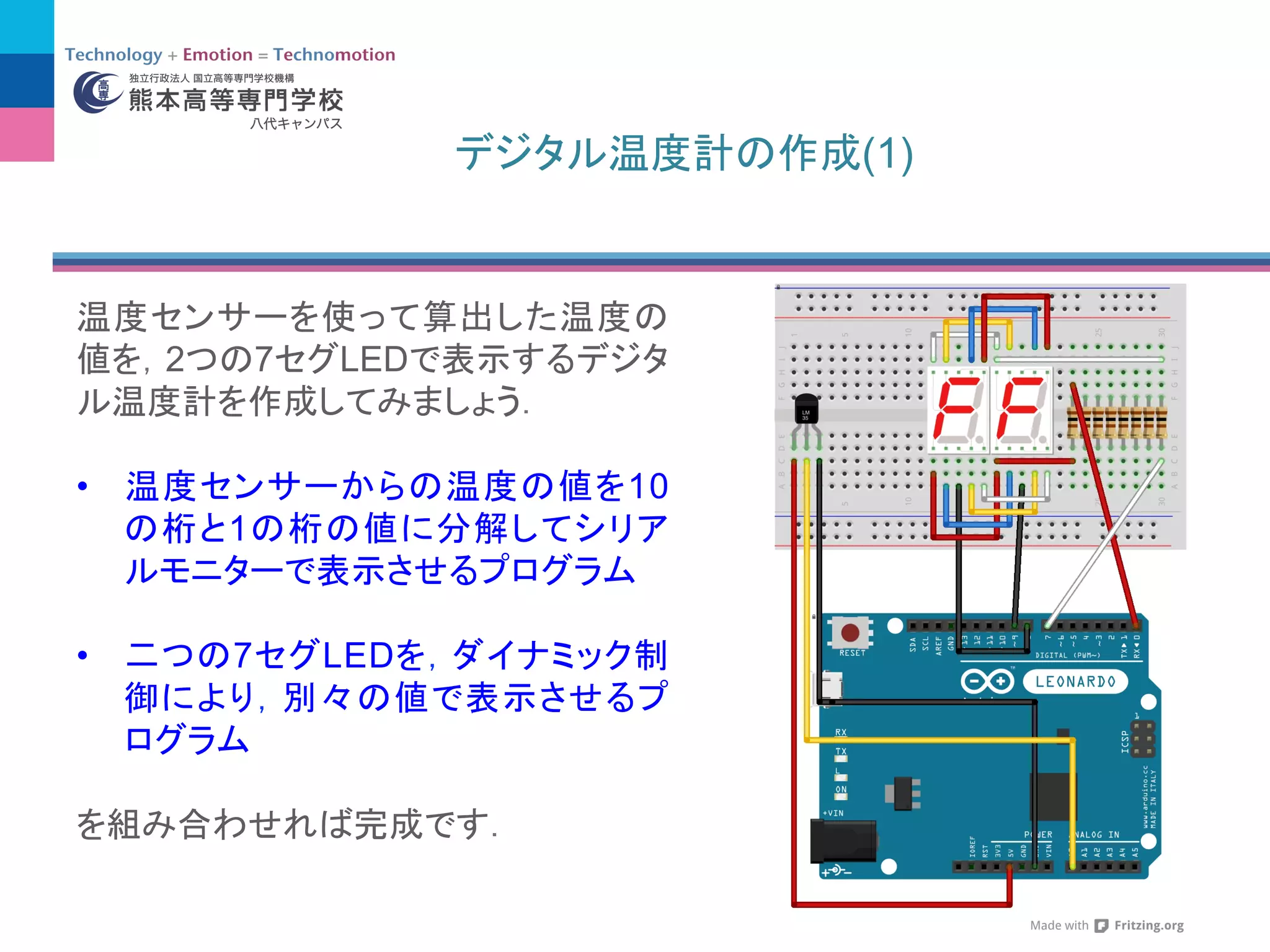 2 7 LED
•  10
1
•  7 LED
(1)
 