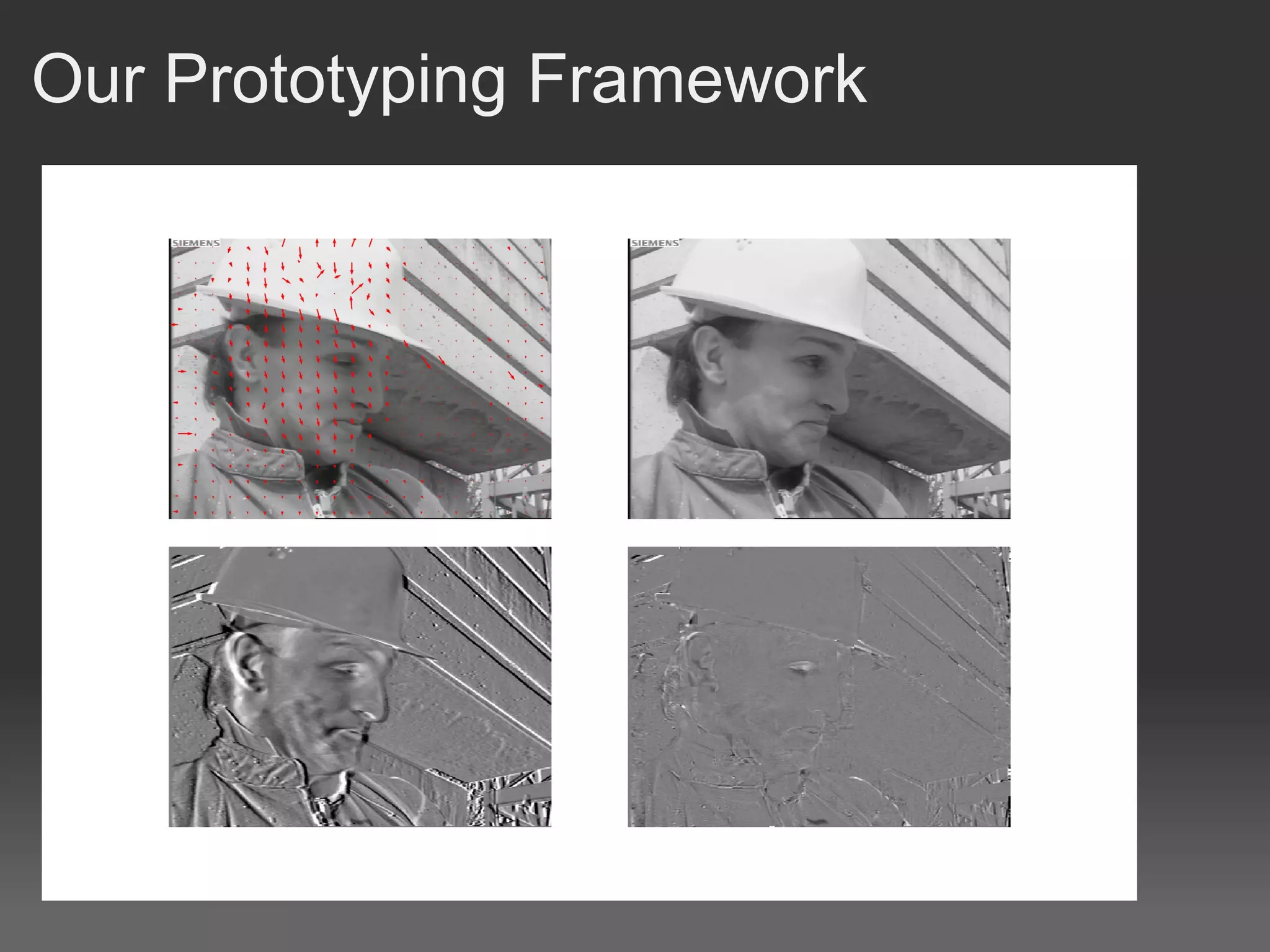 Our Prototyping Framework
 