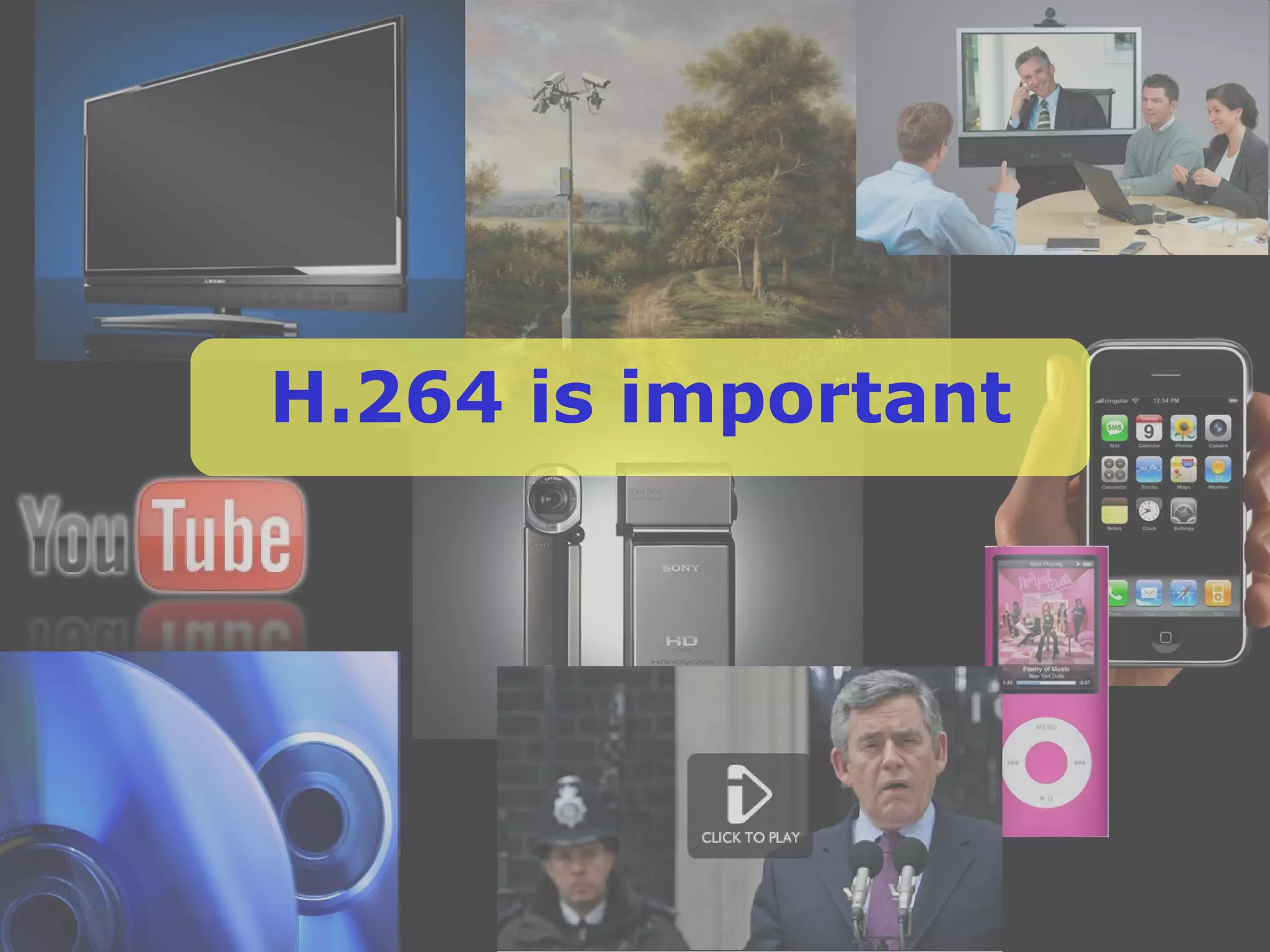 H.264 is important 