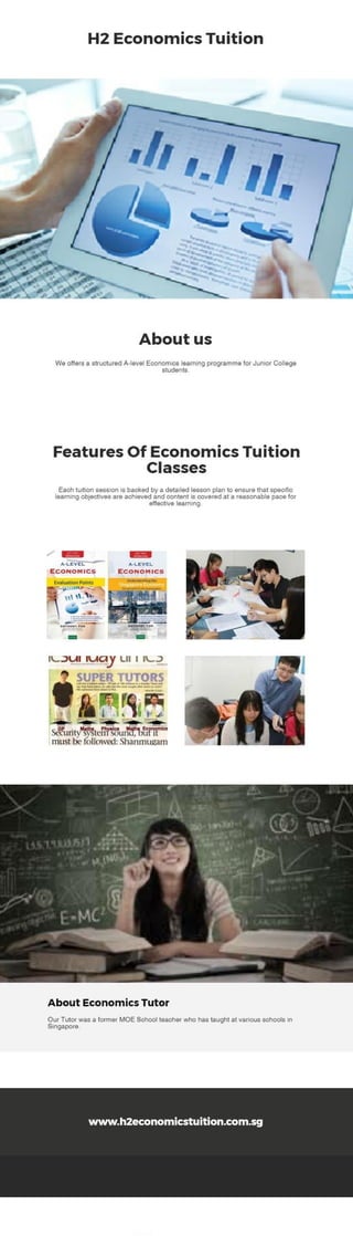H2 Economics Tuition