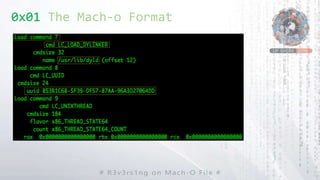 0x01 The Mach-o Format
 