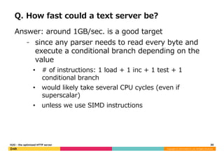 H2O - the optimized HTTP server | PDF