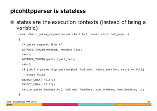 H2O - the optimized HTTP server | PDF