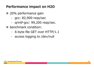 H2O - the optimized HTTP server | PDF