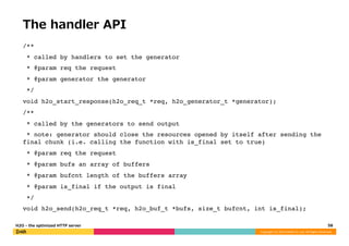 H2O - the optimized HTTP server | PDF