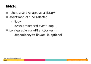 H2O - the optimized HTTP server | PDF