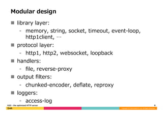 H2O - the optimized HTTP server | PDF