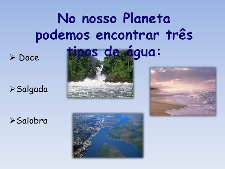 Três Lugares Onde Podemos Encontrar água Na Natureza