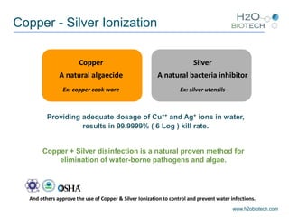 H2O biotech presentation - cooling tower - eng - 131118 | PPTX
