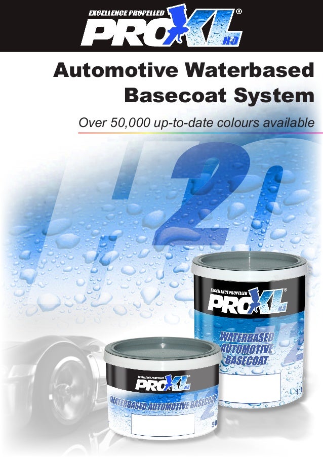 PROXL H2o WATERBASED PAINT TRY IT