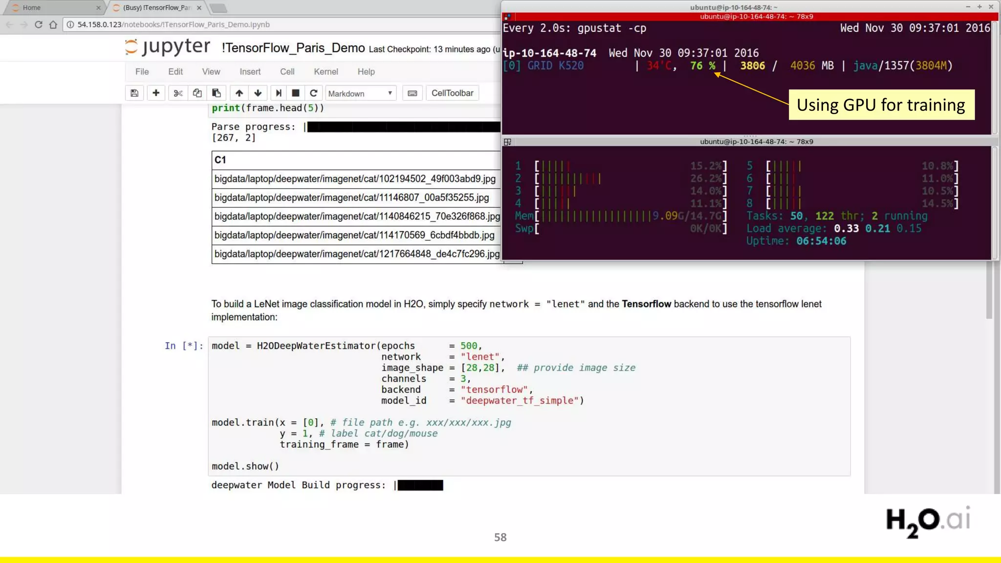 58
Using GPU for training
 
