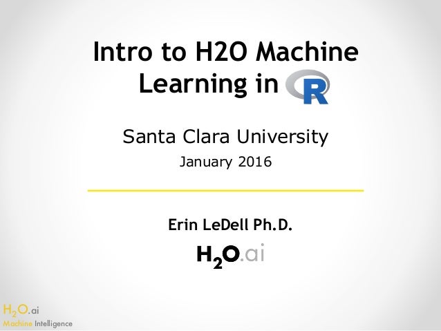 h2o machine learning r
