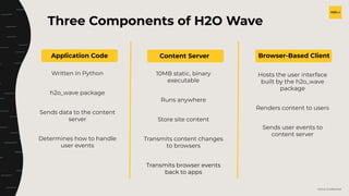 H2O Wave Course Starter - Presentation Slides | PDF | Internet | Computing