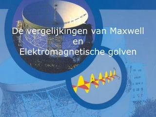 H31 De vergelijkingen van Maxwellen Elektromagnetische golven  