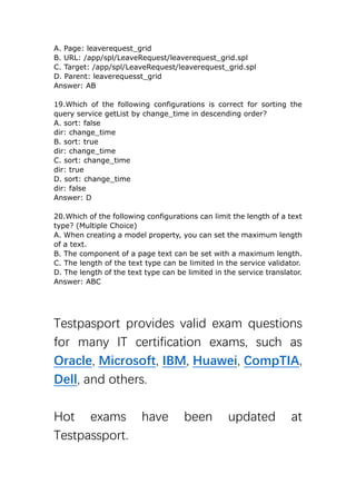 1Z0-1041-21 Lernressourcen
