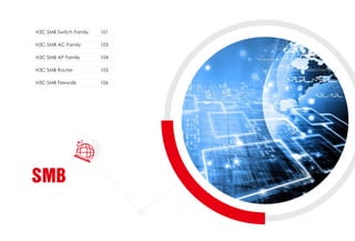 SMB
H3C SMB Switch Family
H3C SMB AC Family
H3C SMB AP Family
H3C SMB Router
H3C SMB Firewalls
101
103
104
105
106
 