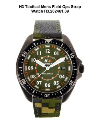 H3 Tactical Mens Field Ops Strap
      Watch H3.202461.09
 