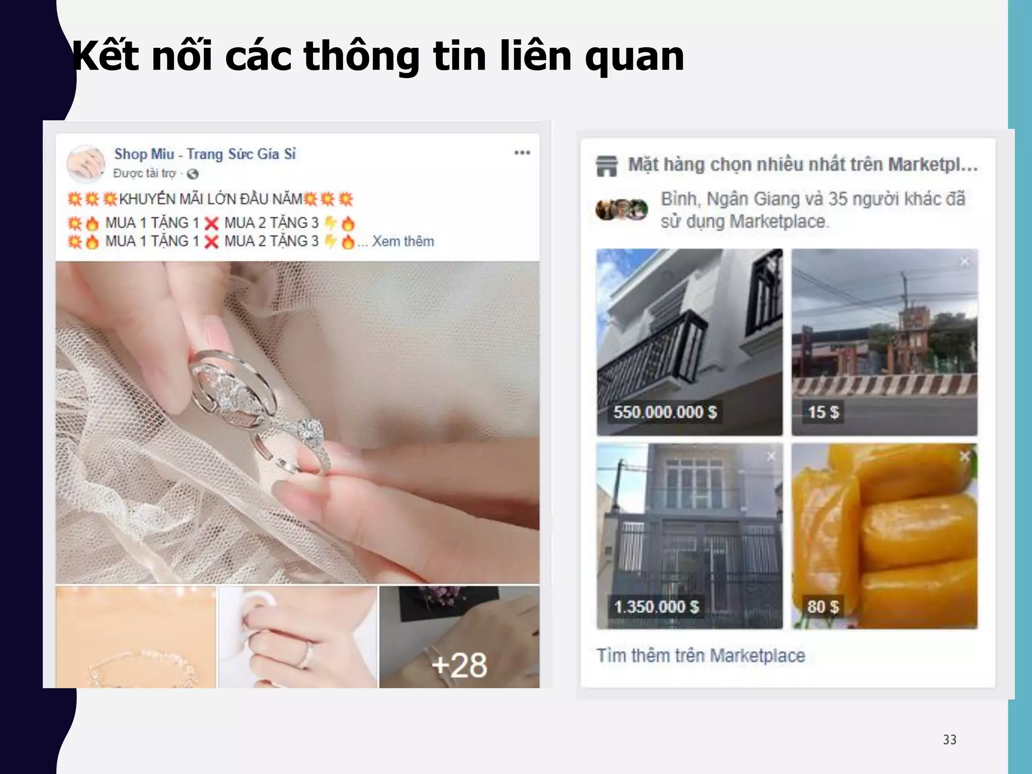 Kết nối các thông tin liên quan
33
 