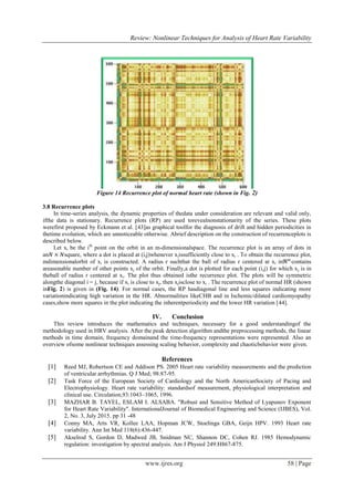 Review: Nonlinear Techniques for Analysis of Heart Rate Variability | PDF