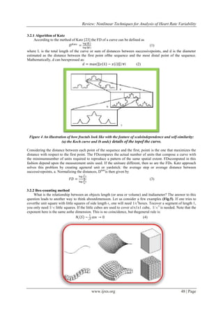 Review: Nonlinear Techniques for Analysis of Heart Rate Variability | PDF