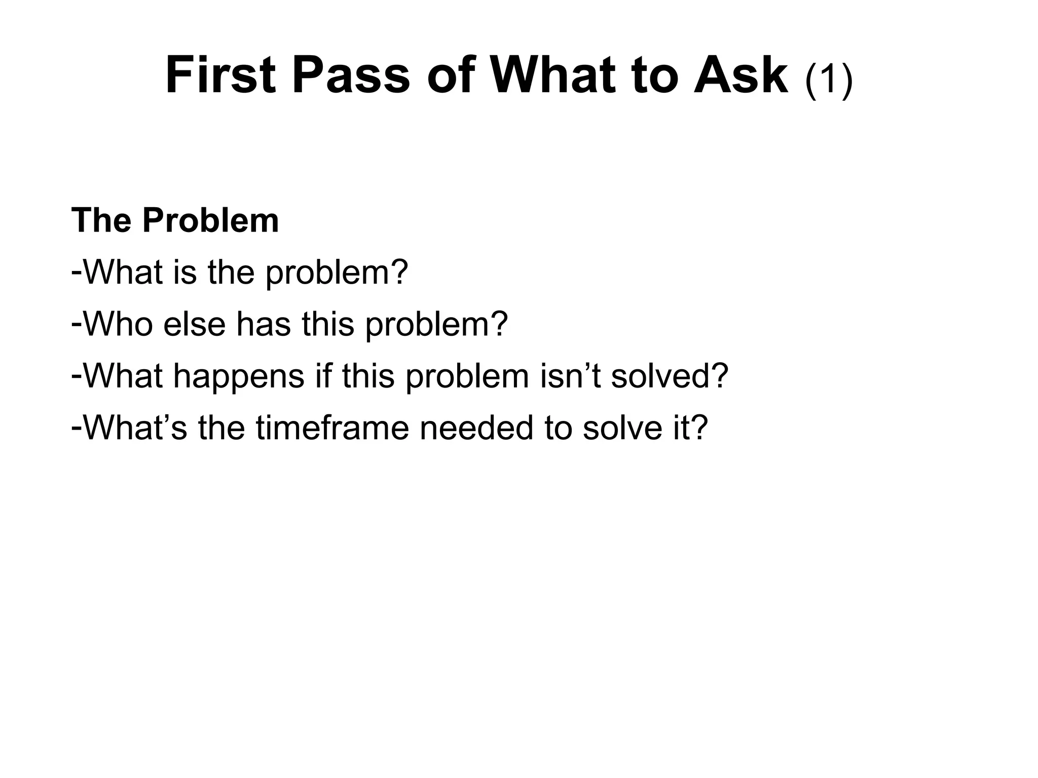 What’s Their Relationship?
If You Can’t Draw It
You Don’t Understand it!
 