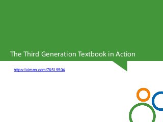 The Third Generation Textbook in Action
https://vimeo.com/76519504

 