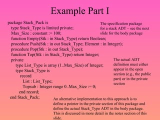 Abstract data types | PPT