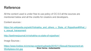 Vishakha vs state case | PPTX