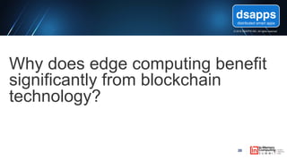 In-Memory Computing Driving Edge Computing and Blockchain Technologies