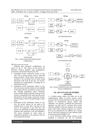 A Review of Hybrid Renewable Energy Systems for Electric Power ...