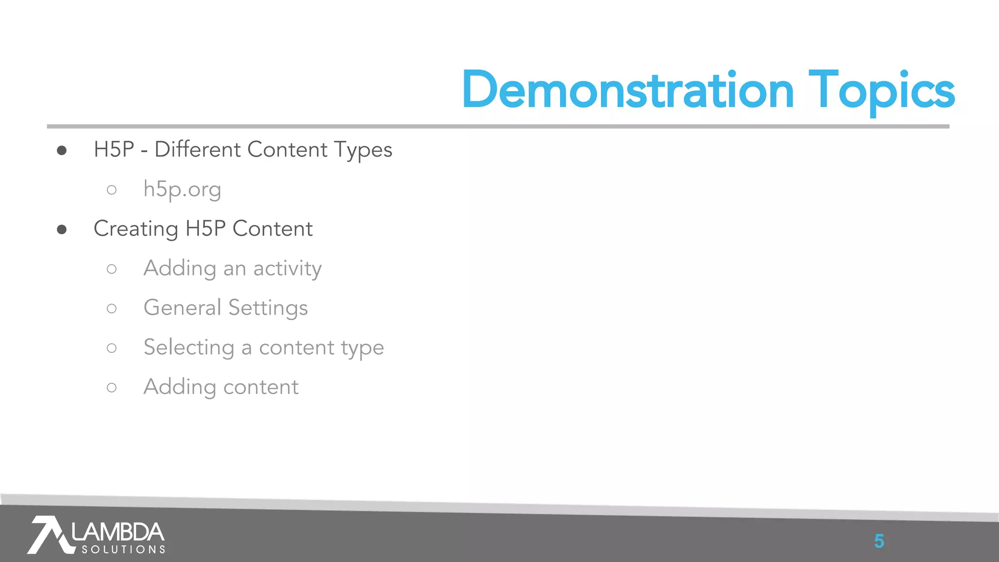 H5P: Making Interactive Content Easy | PDF