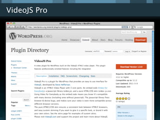 VideoJS Pro
 