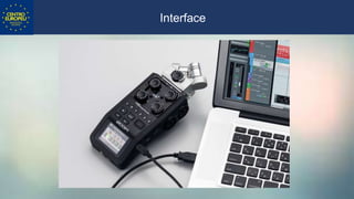 • Captação com h6.
Interface