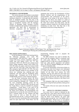 Development of Flood Warning System | PDF