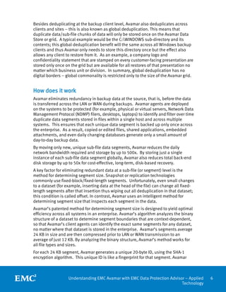 White Paper: Understanding EMC Avamar with EMC Data Protection Advisor ...