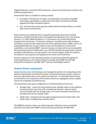 White Paper: Understanding EMC Avamar with EMC Data Protection Advisor ...