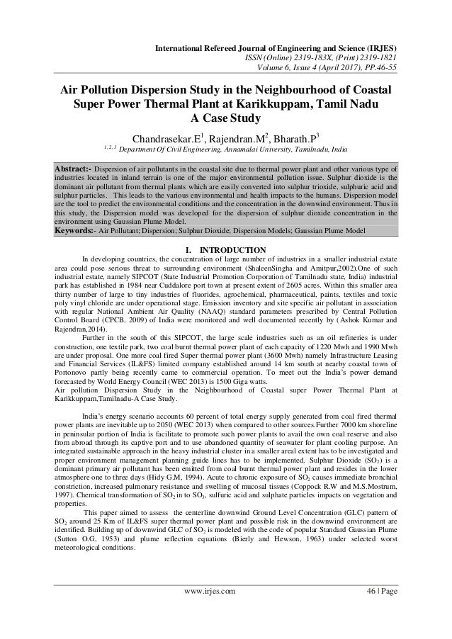 Thermal pollution case study ppt image