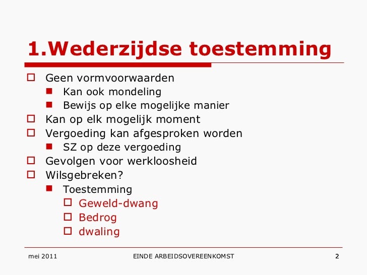 Voorbeeld Ontslagbrief Onderlinge Overeenkomst | Voorbeeldbrief 2019