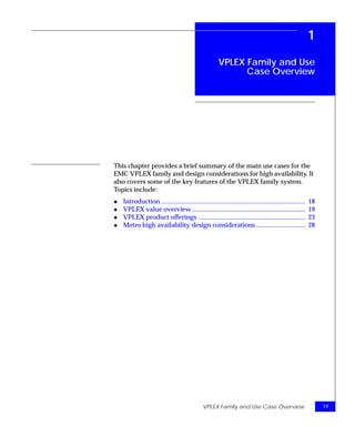 TechBook: EMC VPLEX Metro Witness Technology and High Availability | PDF