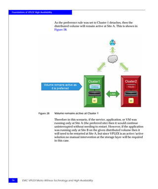 TechBook: EMC VPLEX Metro Witness Technology and High Availability | PDF