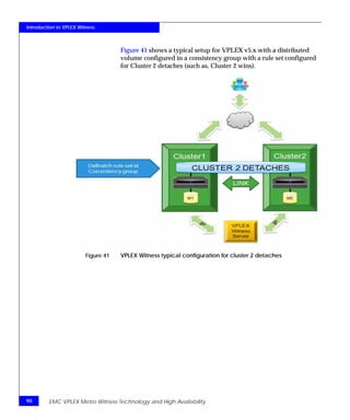 TechBook: EMC VPLEX Metro Witness Technology and High Availability | PDF