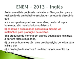 Revisão - ENEM 2020 - PPT