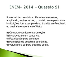 Revisão - ENEM 2020 - PPT