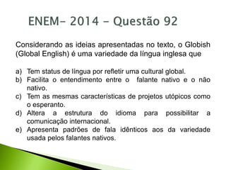 Revisão - ENEM 2020 - PPT