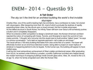 Revisão - ENEM 2020 - PPT