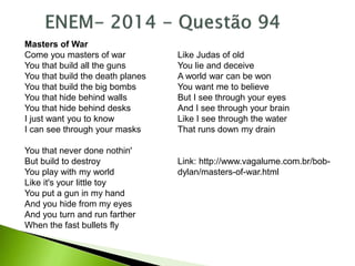 Revisão - ENEM 2020 - PPT