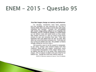 Revisão - ENEM 2020 - PPT