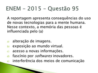 Revisão - ENEM 2020 - PPT
