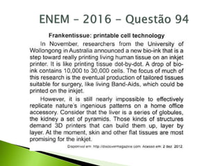 Revisão - ENEM 2020 - PPT