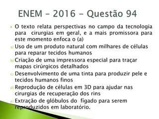 Revisão - ENEM 2020 - PPT